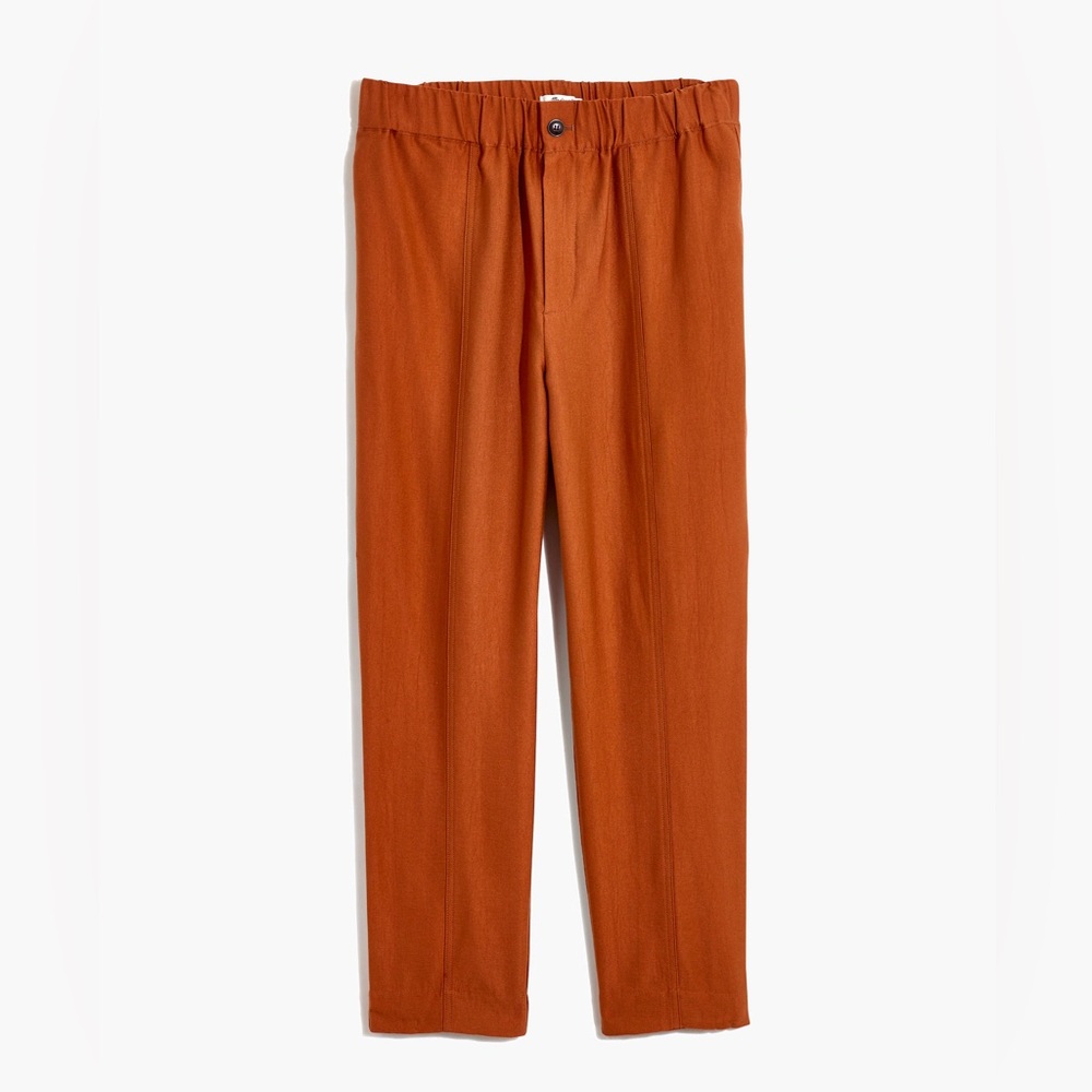 Madewell Tapered Huston Pull-On Cropped Pants